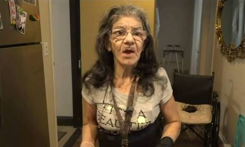Γιαγιά… νίντζα – Πλάκωσε στο ξύλο κλέφτη που μπήκε σπίτι της (video)