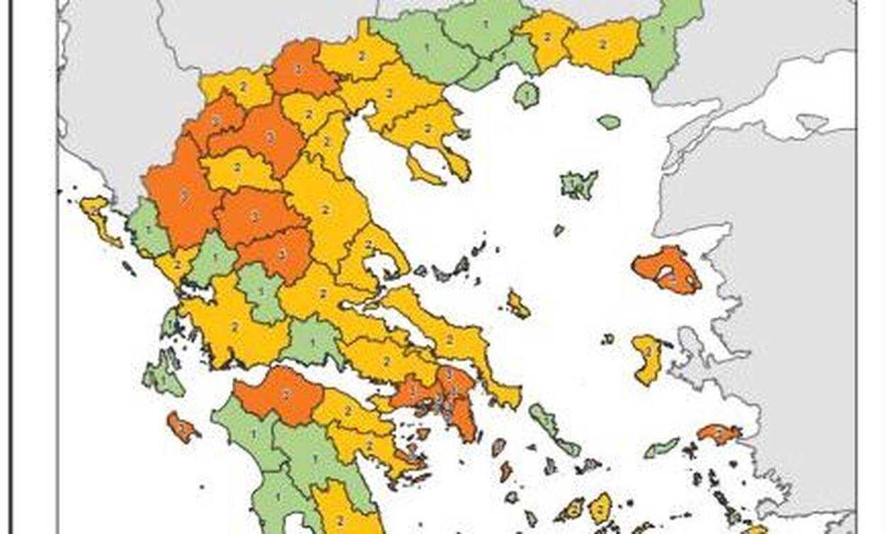 Κορονοϊός - Χάρτης υγειονομικής ασφάλειας: Αυτά μέτρα που ισχύουν για όλες τις περιοχές