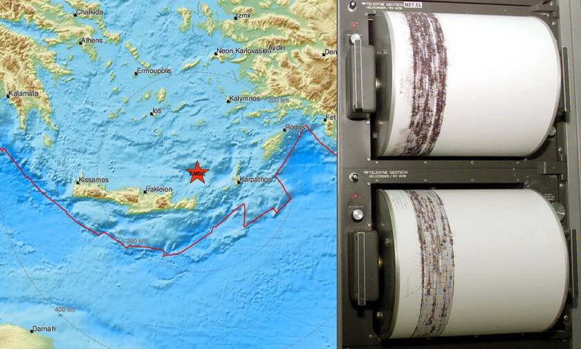 Στο «χορό» των Ρίχτερ η Κρήτη - Εννέα σεισμοί μέσα σε λίγες ώρες