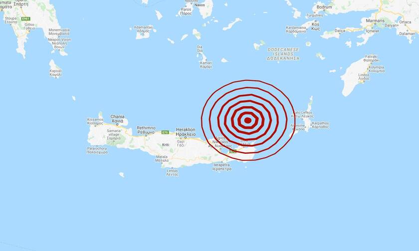 Έκτακτη είδηση: Σεισμός ΤΩΡΑ στην Κρήτη 