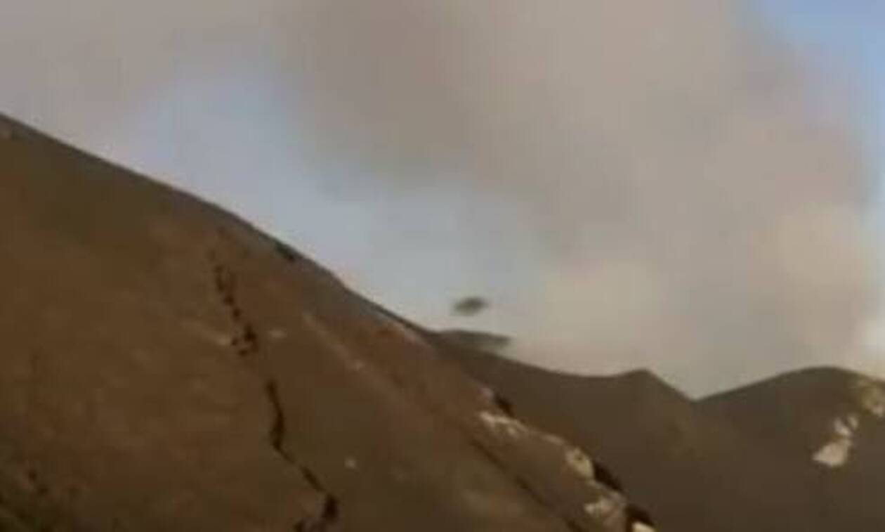 UFO βγαίνει μέσα από ηφαίστειο! (video)