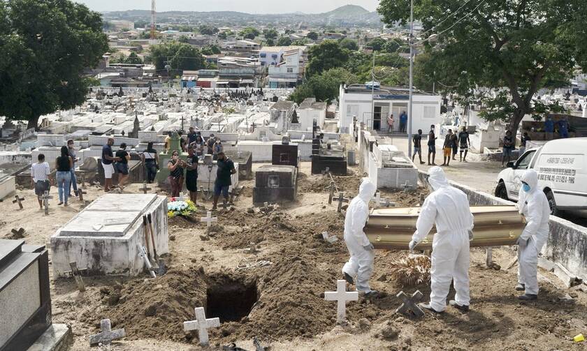 Κορονοϊός στη Βραζιλία: 749 νέοι θάνατοι - Πάνω από 27.000 κρούσματα σε 24 ώρες