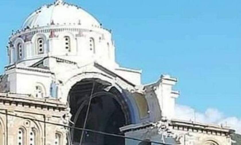 Σεισμός ΤΩΡΑ στη Σάμο: Μεγάλες ζημιές σε εκκλησία στο Καρλόβασι