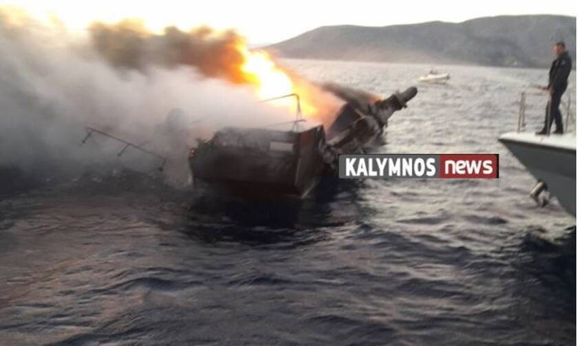 Βυθίστηκε μετά από πυρκαγιά το πλοίο «Κάλυμνος Σταρ» - Διασώθηκαν τρία άτομα
