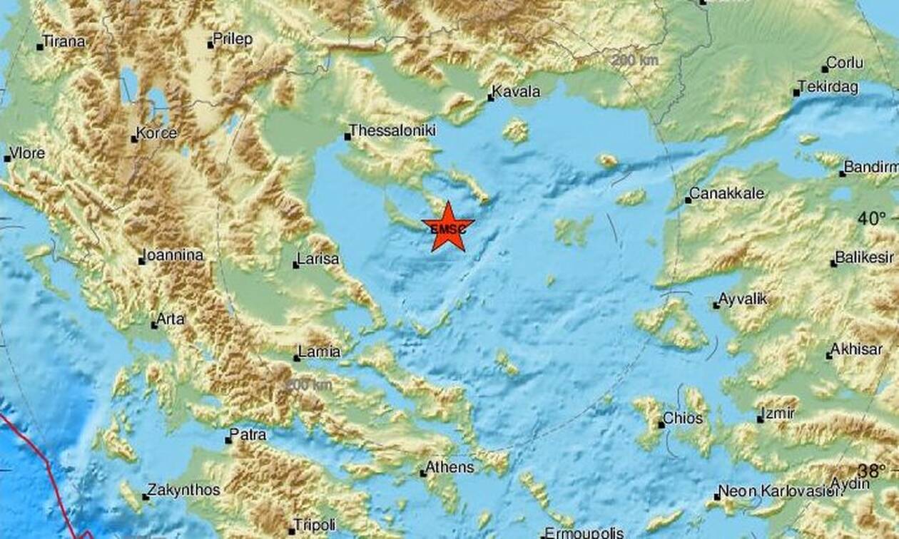 Σεισμός στη Χαλκιδική - Αισθητός σε πολλές περιοχές