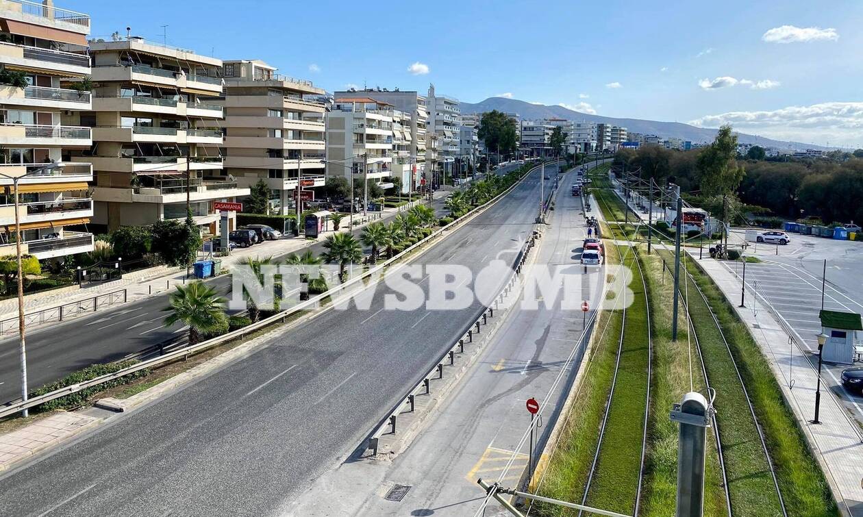 Lockdown - Ρεπορτάζ Newsbomb.gr: Στοιχειωμένη πόλη η Αθήνα - Άδειοι δρόμοι και σαρωτικοί έλεγχοι