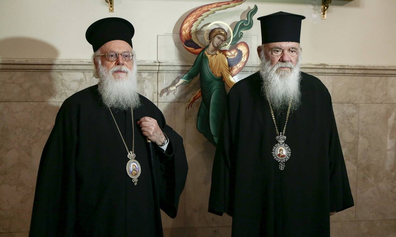 Ταχεία ανάρρωση ευχήθηκε ο Αρχιεπίσκοπος Ιερώνυμος στον Αρχιεπίσκοπο Αναστάσιο