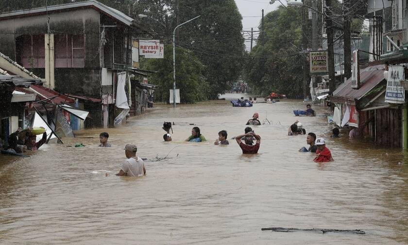 Φιλιππίνες: 24 νεκροί από το σαρωτικό πέρασμα του τυφώνα Βάμκο