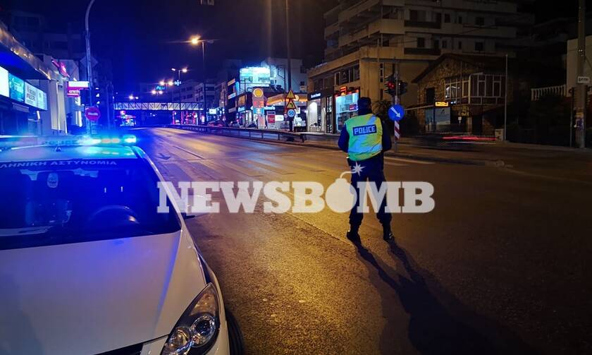 Ρεπορτάζ Newsbomb.gr - Σε ισχύ η απαγόρευση κυκλοφορίας: Ερήμωσε η Αθήνα - Άδειοι δρόμοι και μπλόκα