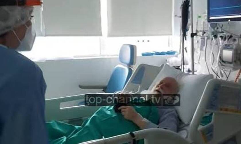 Κορονοϊος - Αρχιεπίσκοπος Αναστάσιος: Συγκλονιστικό βίντεο μέσα από το νοσοκομείο (vid)