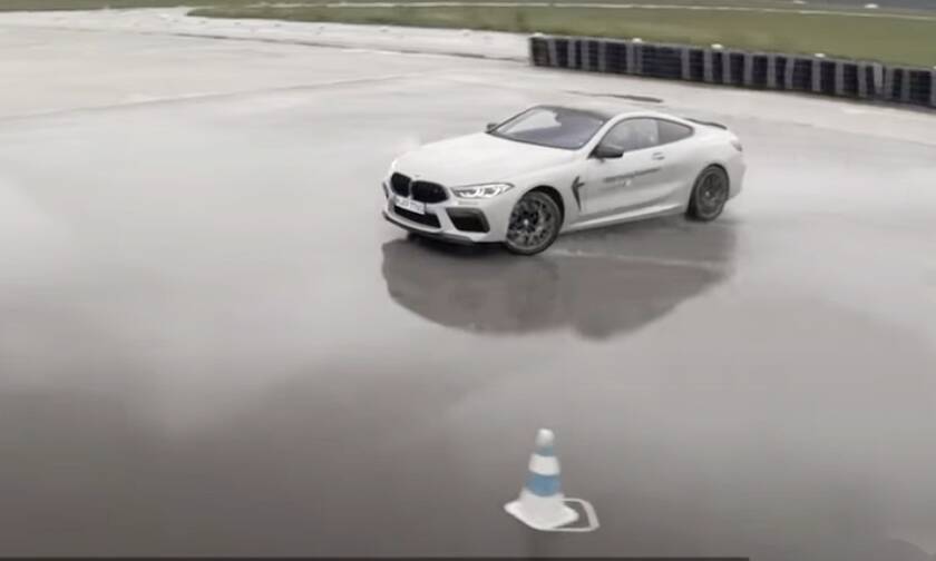 Η BMW παραδίδει μαθήματα drift με την M8 Competition