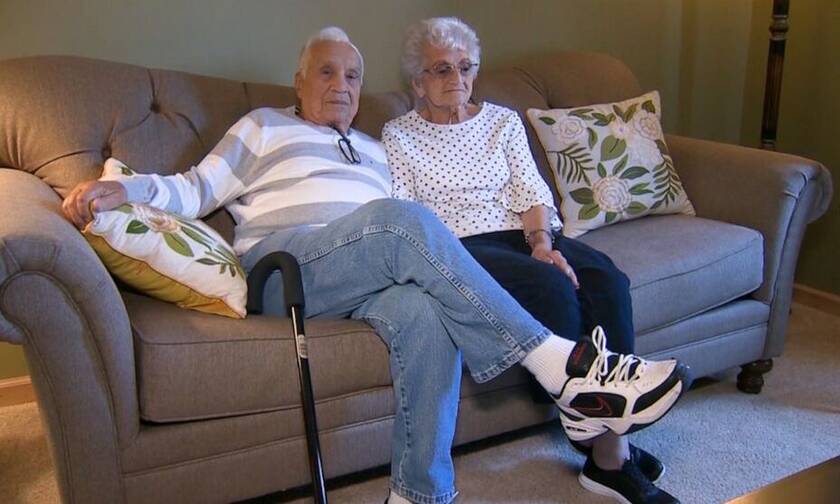 Γιόρτασαν την 70η επέτειο γάμου τους μετά τη νοσηλεία τους από κορονοϊό
