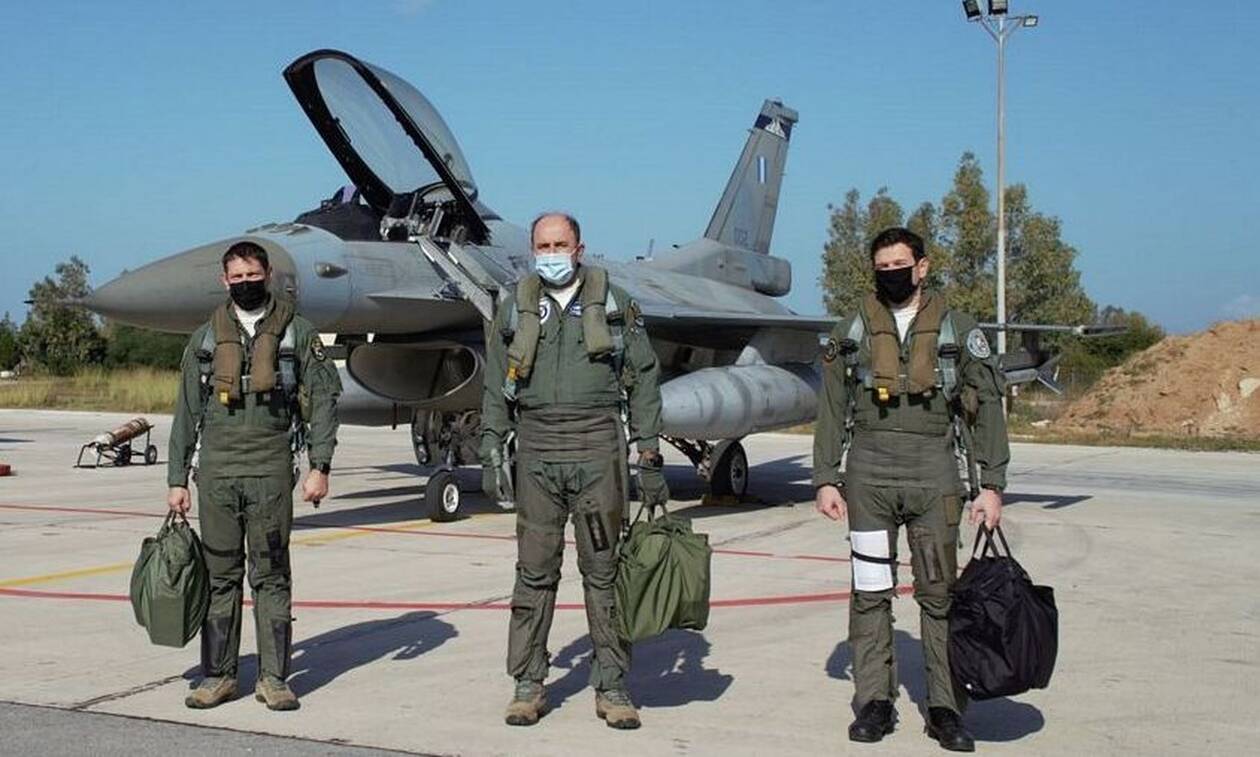 Πολεμική Αεροπορία: Μάχιμος ο Αρχηγός ΓΕΑ! Πέταξε με F-16 ο Γ.Μπλιούμης - Εντυπωσιακές εικόνες