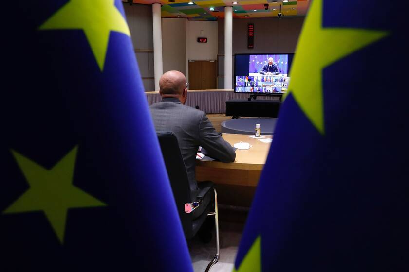 Κρίσιμη τηλεδιάσκεψη των Ευρωπαίων ηγετών για την πανδημία- «Καυτό» θέμα ο κοινοτικός προϋπολογισμός