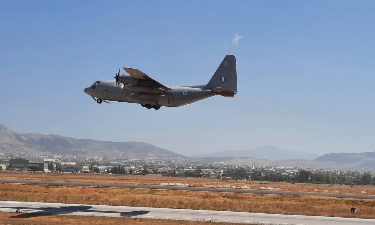 Κορονοϊός: Πρώτη αεροδιακομιδή τριών ασθενών από τη Βόρεια Ελλάδα στην Αθήνα με C-130