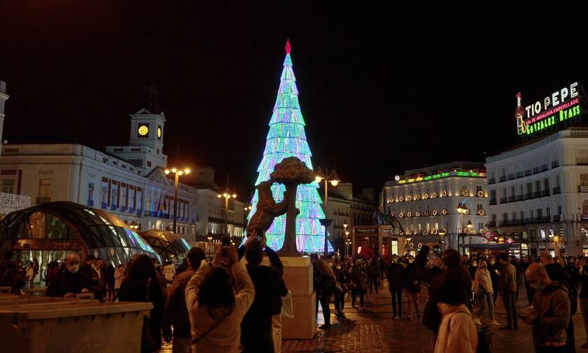 Ισπανία: Σε ρυθμούς Χριστουγέννων μπήκε η Μαδρίτη