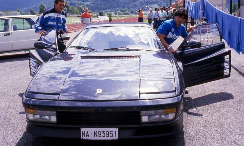 Ντιέγκο Μαραντόνα: Τα αυτοκίνητα της ζωής του - Η ιστορία της σπάνιας μαύρης Ferrari