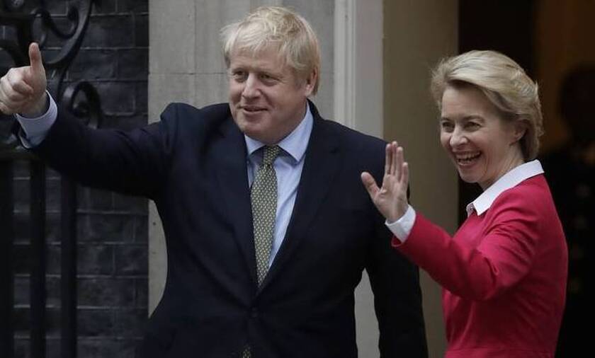 ΕΕ-Βρετανία-Brexit: Τζόνσον και φον ντερ Λάιεν συμφώνησαν σε νέες συνομιλίες για να βρεθεί συμφωνία