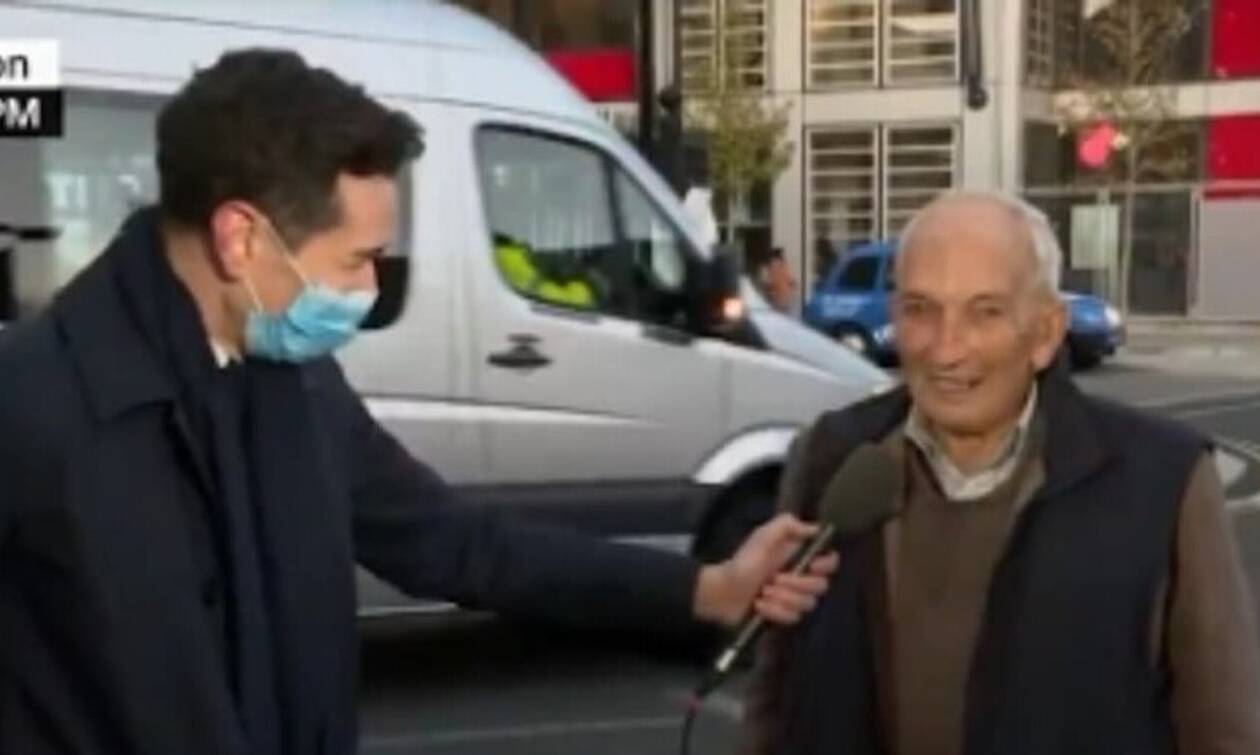 Εμβόλιο κορονοϊού: Ο 91χρονος Βρετανός που έγινε viral μετά από συνέντευξή στο CNN