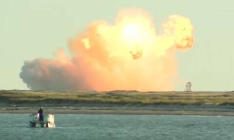 «Μπάλα φωτιάς» σε ζωντανή μετάδοση διαστημόπλοιο της SpaceX και ο Έλον Μασκ... πανηγυρίζει (vid)