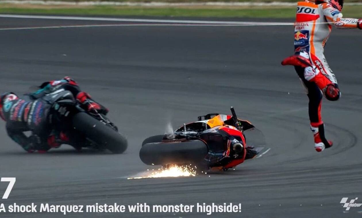 Δείτε τα 10 πιο σοκαριστικά ατυχήματα της τελευταίας δεκαετίας στο Moto GP