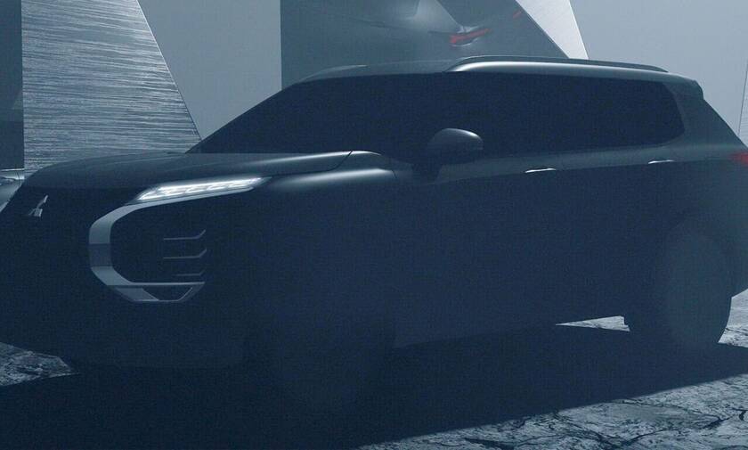 Πρώτη επίσημη εικόνα-teaser του νέου Mitsubishi Outlander