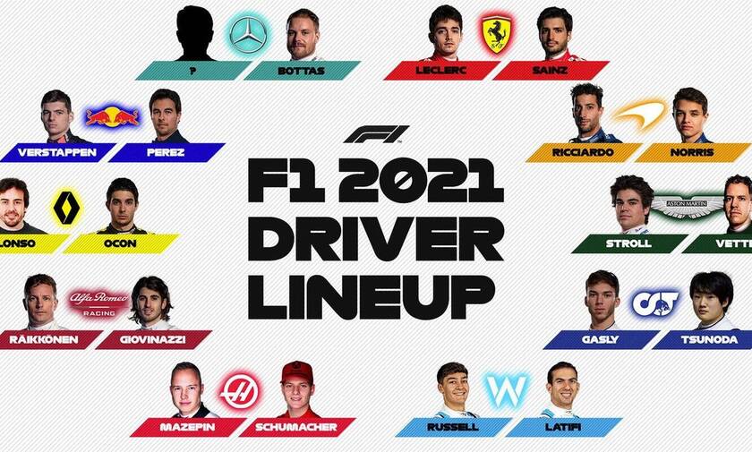 Formula 1: Ποιοι θα είναι οι οδηγοί των ομάδων τη νέα σαιζόν;