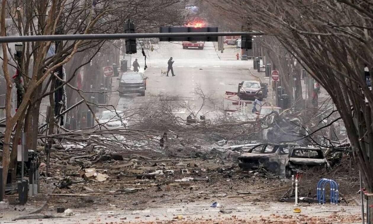 ΗΠΑ: Νεκρός στην έκρηξη ο ύποπτος για τη βομβιστική ενέργεια στη Νάσβιλ