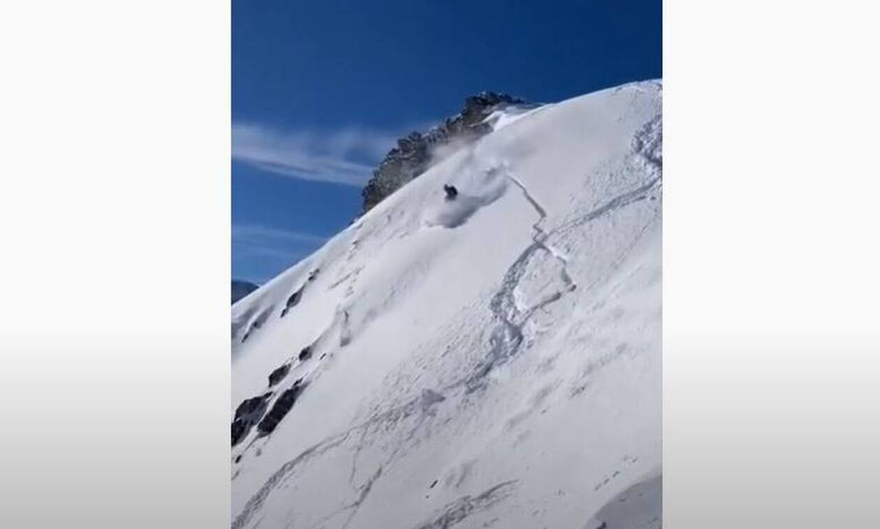 Τρομακτικό βίντεο! Χιονοστιβάδα καταπίνει σκιέρ στα Πυρηναία