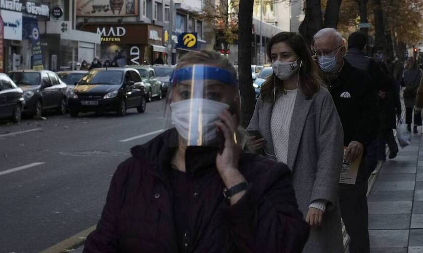 Κορονοϊός - Τουρκία:  202 νεκροί και 11.180 νέες μολύνσεις σε 24 ώρες