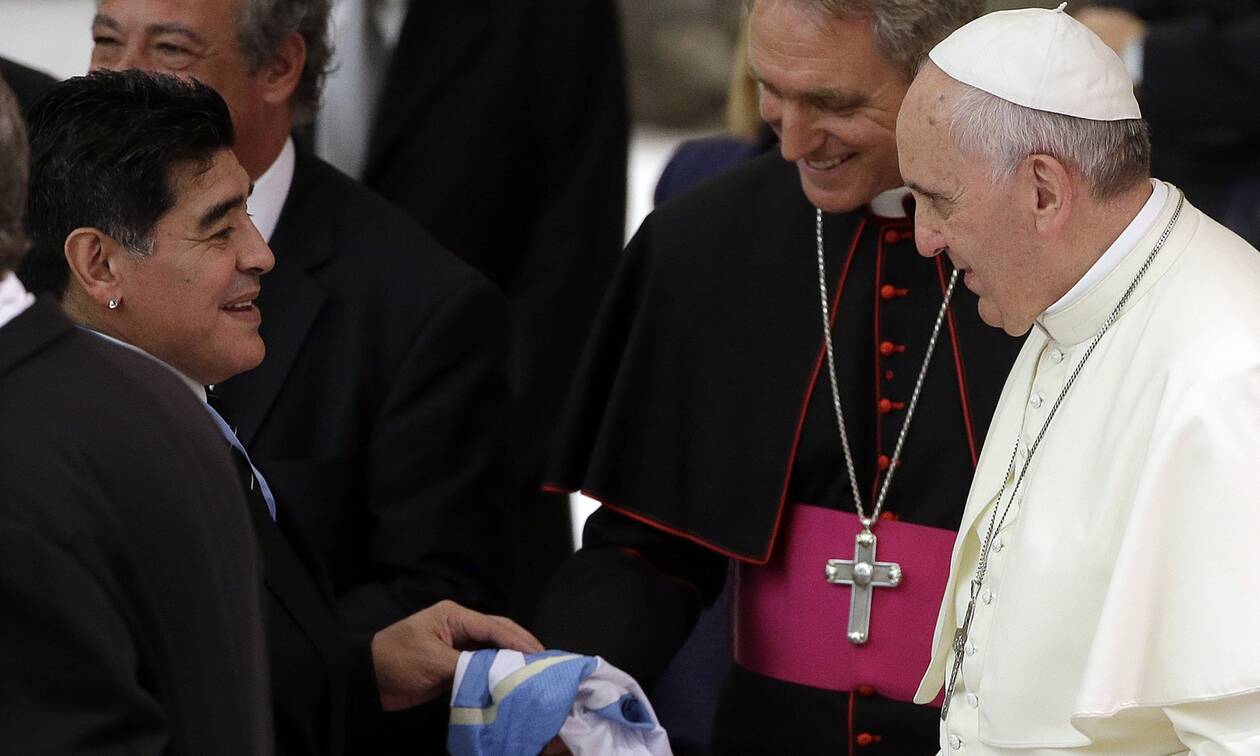 Πάπας Φραγκίσκος: «Ο Μαραντόνα ήταν ένας ποιητής των γηπέδων»