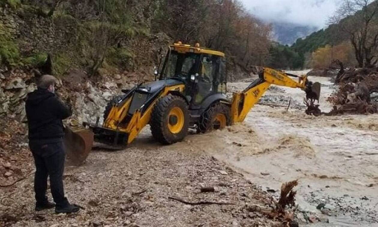 Κακοκαιρία - Καρδίτσα: Προβλήματα στο Δήμο Λίμνης Πλαστήρα από τις τελευταίες βροχοπτώσεις
