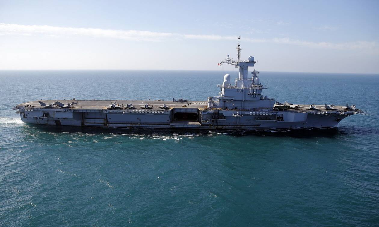 Γαλλία: Το θηριώδες αεροπλανοφόρο «Σαρλ ντε Γκωλ» έρχεται στην ανατολική Μεσόγειο