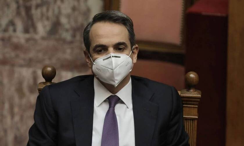 Mitsotakis: Greece is one of two countries not marked red on the ECDC pandemic map
