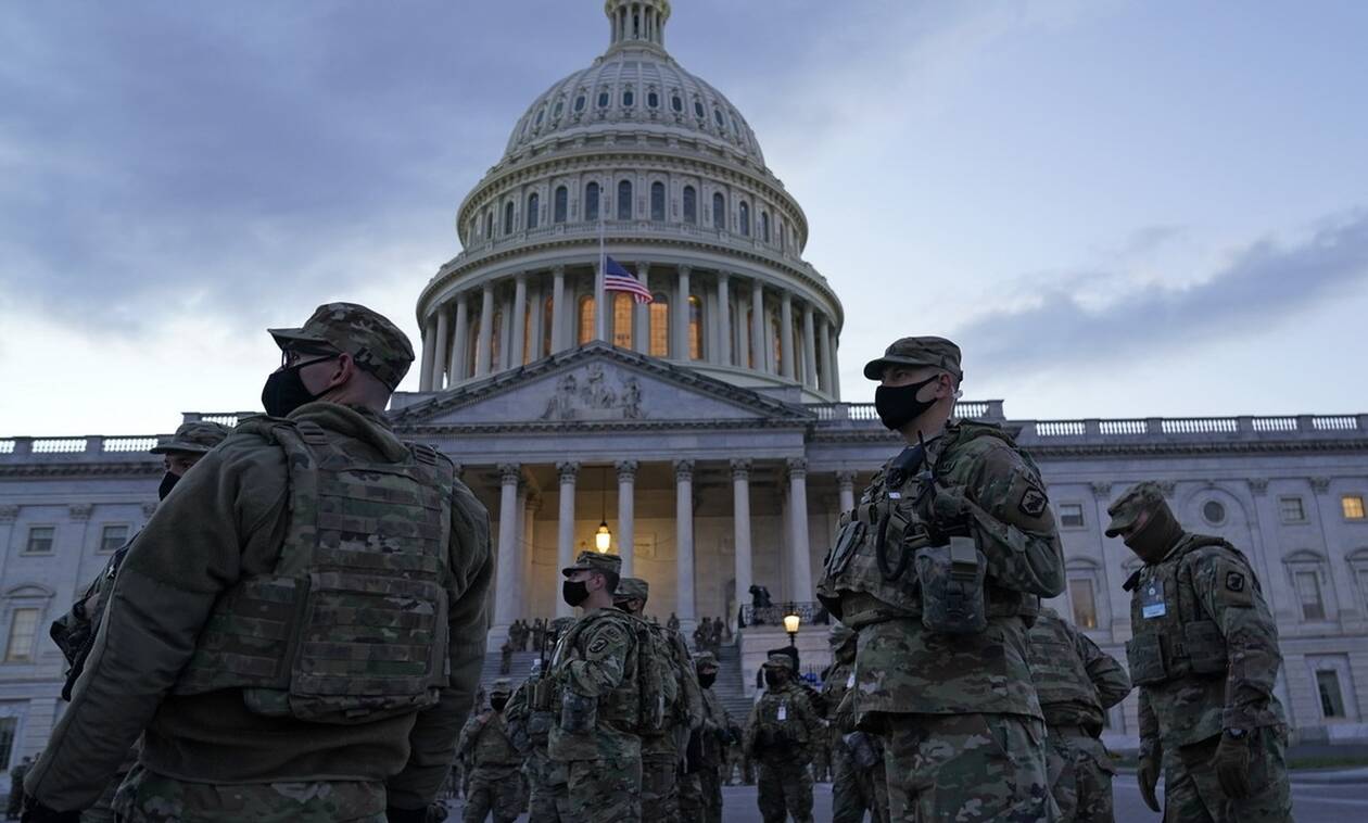 ΗΠΑ: Από έλεγχο περνούν οι στρατιωτικοί που θα προστατεύσουν την ορκωμοσία του Μπάιντεν