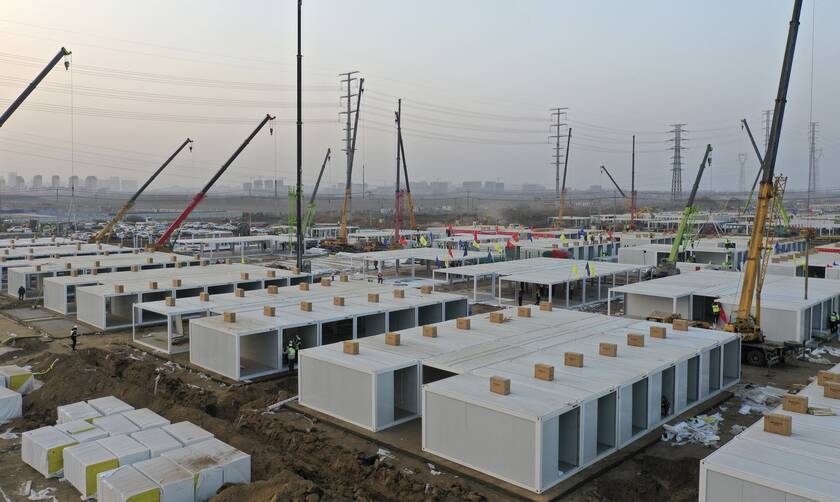 Κίνα - Κορονοϊός: Επιστρέφει ο εφιάλτης! Κατασκευάζεται τεράστιο κέντρο καραντίνας στο Πεκίνο	