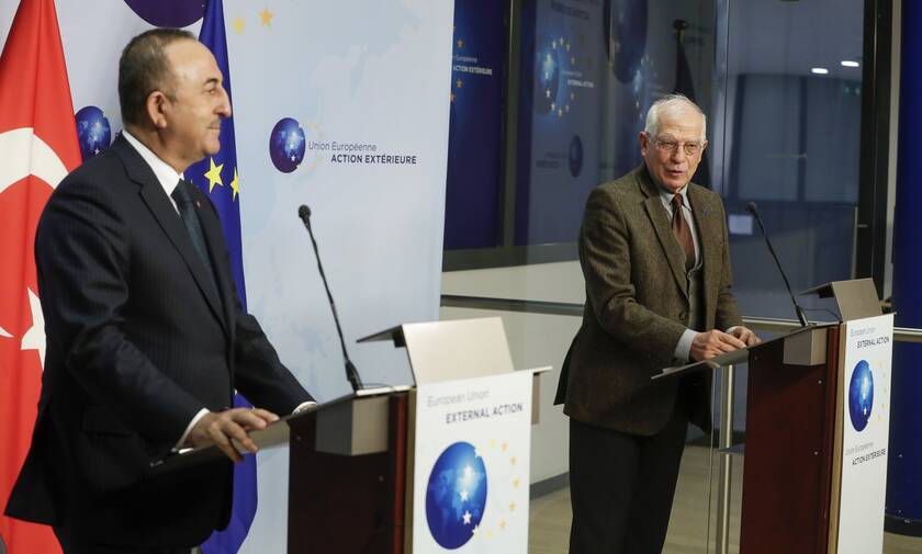 Συνάντηση Μπορέλ - Τσαβούσογλου: Οι σχέσεις ΕΕ-Τουρκίας και Ανατολική Μεσόγειος στις συζητήσεις