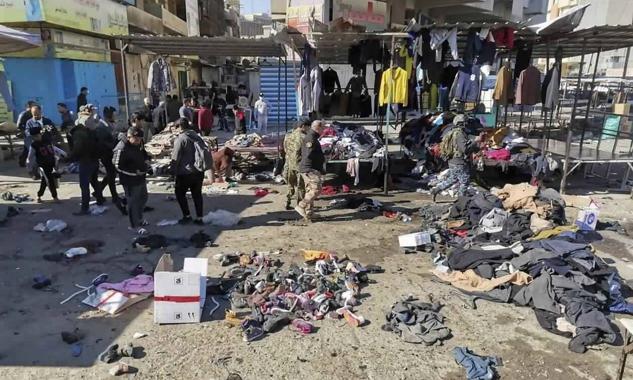 Ιράκ: Το Ισλαμικό Κράτος πίσω από την πολύνεκρη διπλή επίθεση βομβιστών-καμικάζι στη Βαγδάτη