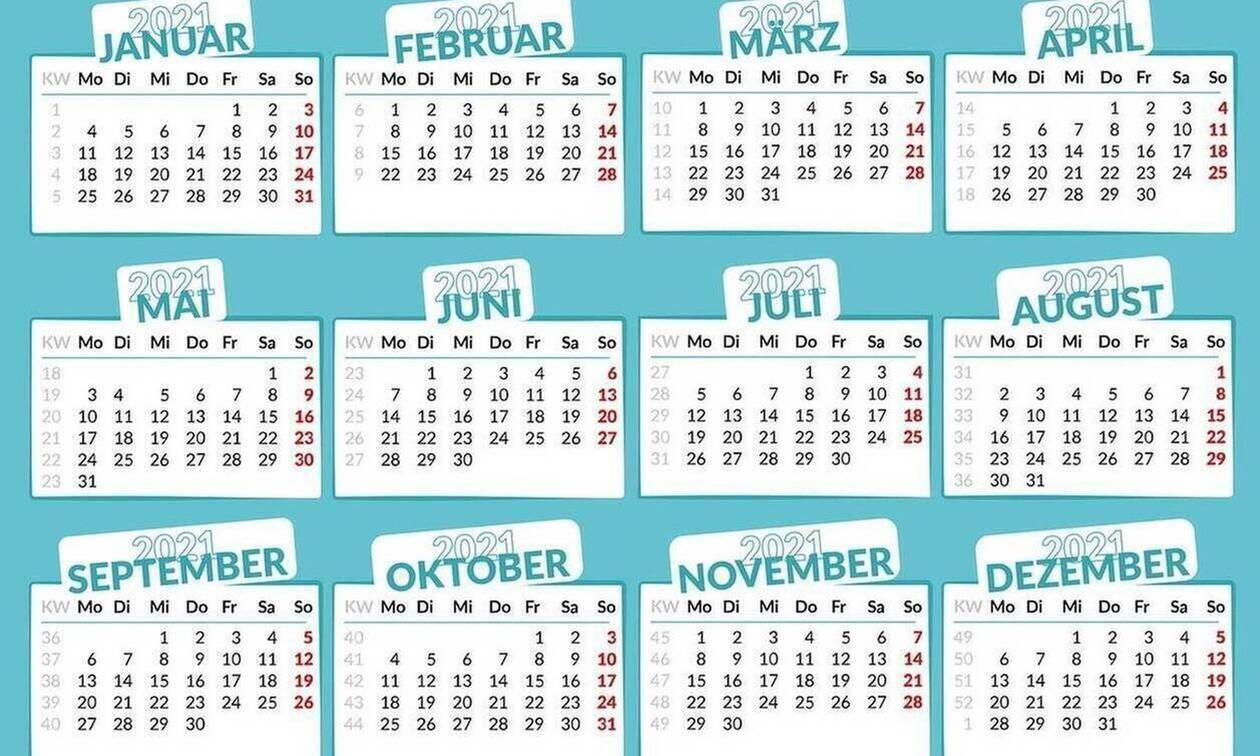 Αργίες 2021: Πότε «πέφτει» η Καθαρά Δευτέρα και το Πάσχα - Δείτε τις ημερομηνίες