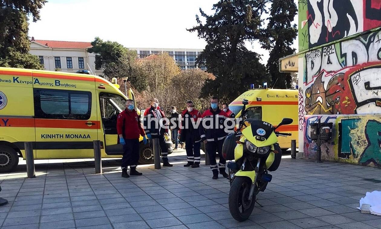 Θεσσαλονίκη: Βουτιά θανάτου για 66χρονο στο κέντρο της πόλης
