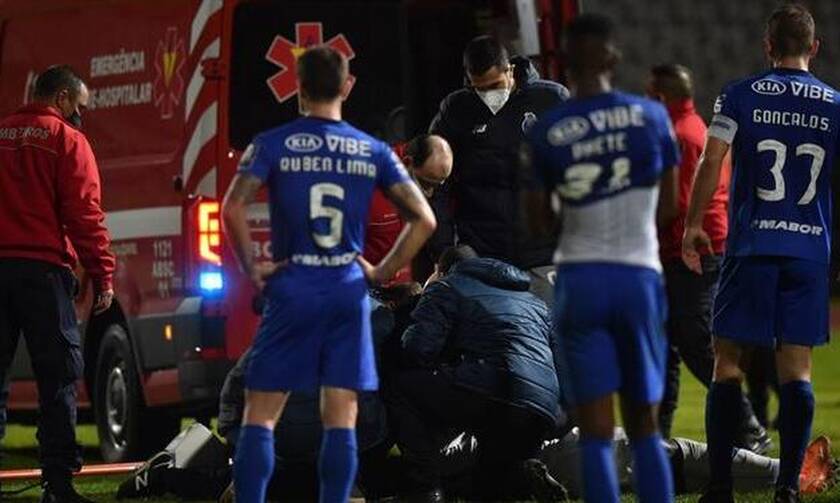 Πορτογαλία: Σοκαριστικός τραυματισμός, έκλαιγαν οι ποδοσφαιριστές - Δείτε την τρομακτική φάση (vid)