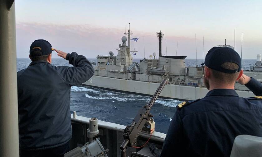 Μήνυμα του Πολεμικού Ναυτικού στην Τουρκία: Συνεκπαίδευση Μονάδων Πολεμικού Ναυτικού με την SNMG 2