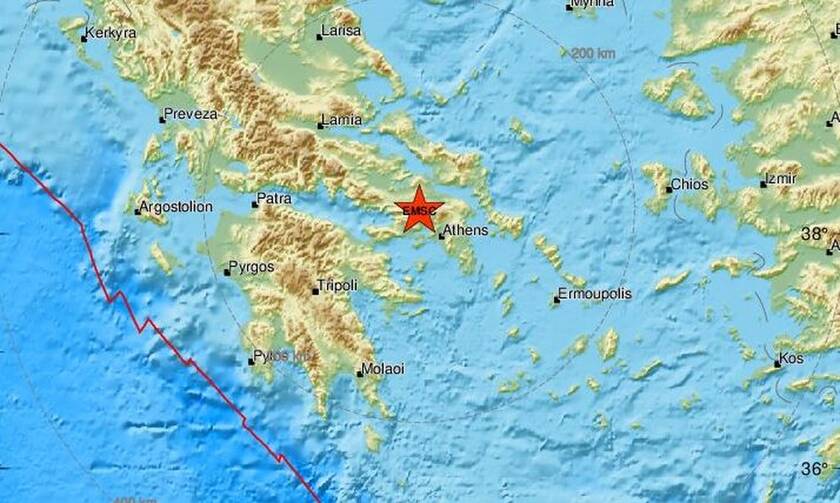 Σεισμός κοντά στη Θήβα - Αισθητός στην Αθήνα (pics)