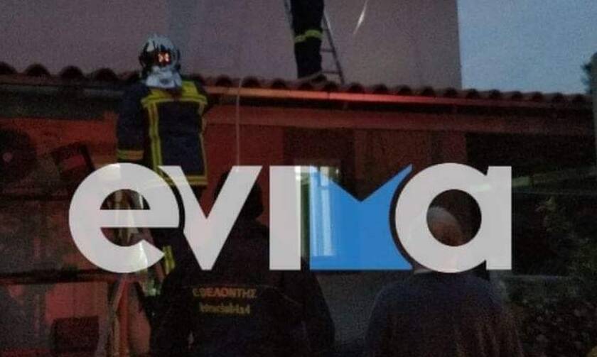 Εύβοια: Φωτιά σε σπίτι στην Ερέτρια (pics)