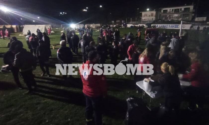 Ρεπορτάζ Newsbomb.gr - Σεισμός Ελασσόνα: Στην πρώτη γραμμή ο Ερυθρός Σταυρός