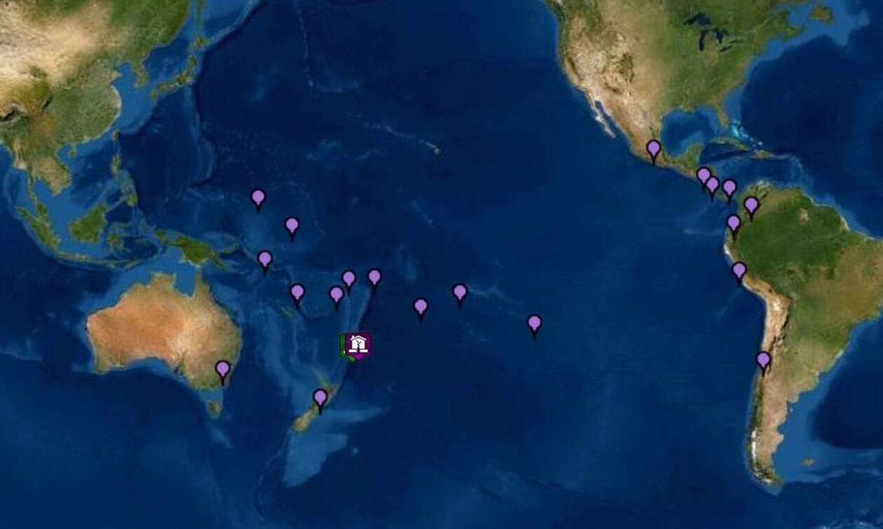 Σεισμός στη Νέα Ζηλανδία: Προειδοποίηση για τσουνάμι σε όλον τον Ειρηνικό
