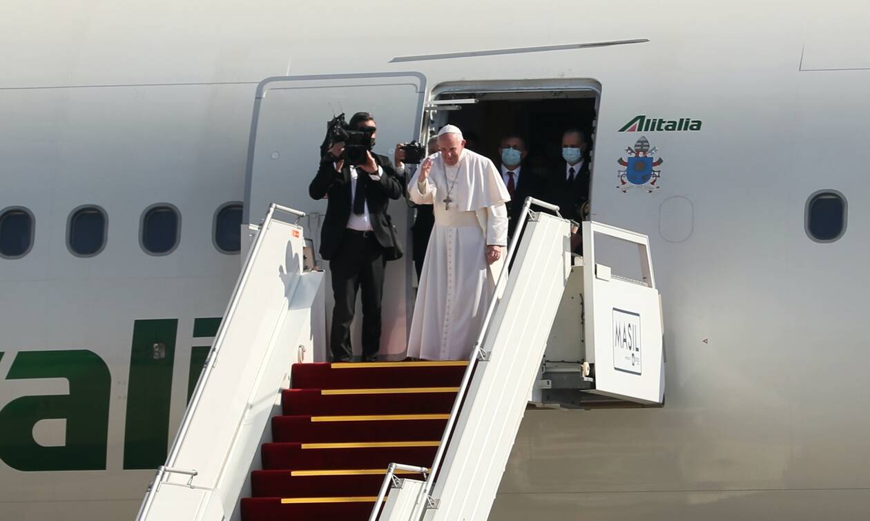 Πάπας Φραγκίσκος: Ολοκλήρωσε την ιστορική του επίσκεψη στο Ιράκ 