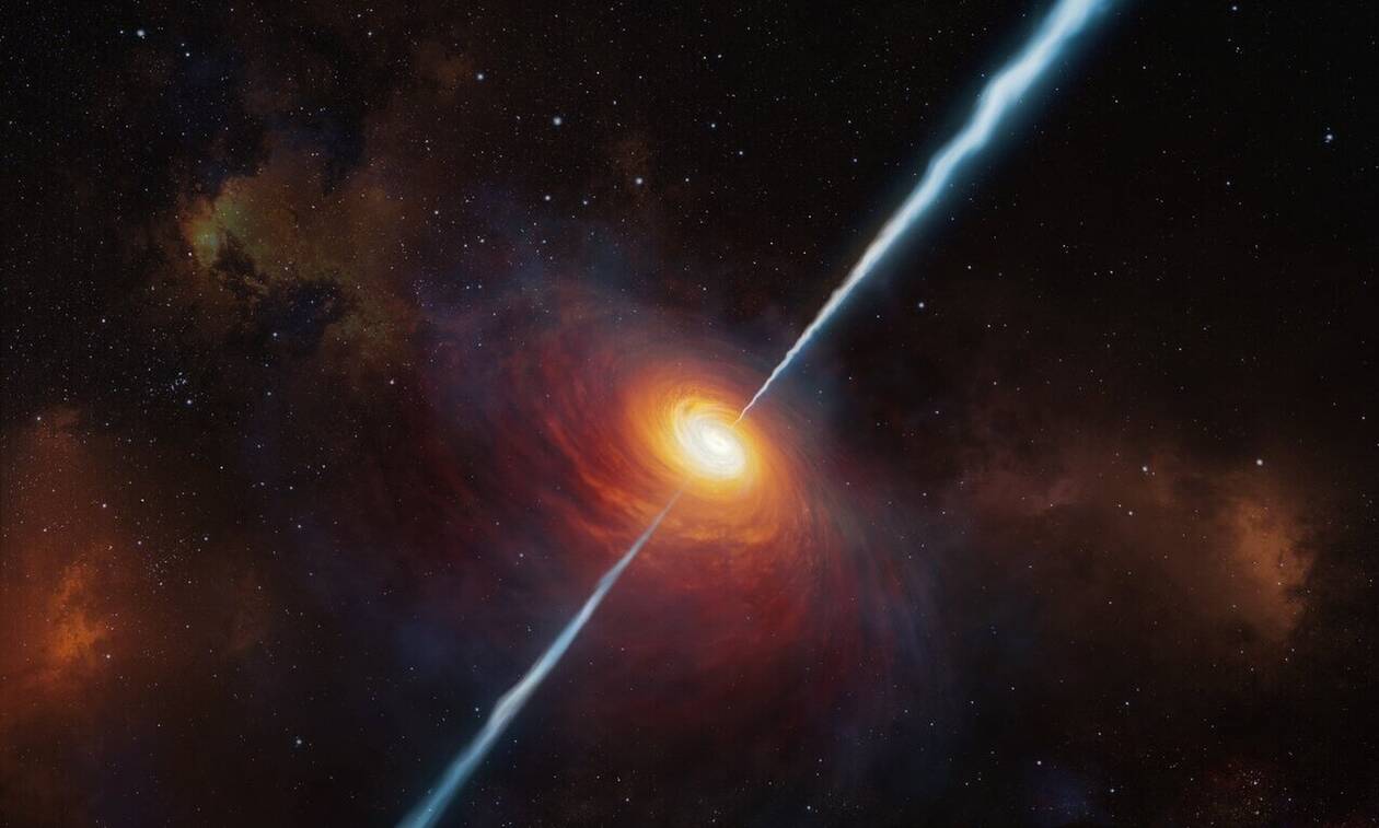 Ανακαλύφθηκε ο πιο μακρινός «ραδιοφάρος» στο σύμπαν - Ένα κβάζαρ σε απόσταση 13 δισ. ετών φωτός