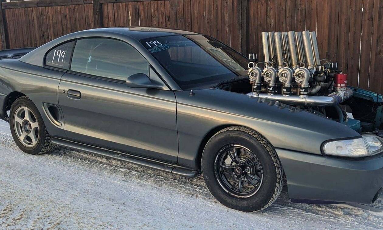 Δείτε μία Mustang του 1995 με… 8 turbo!