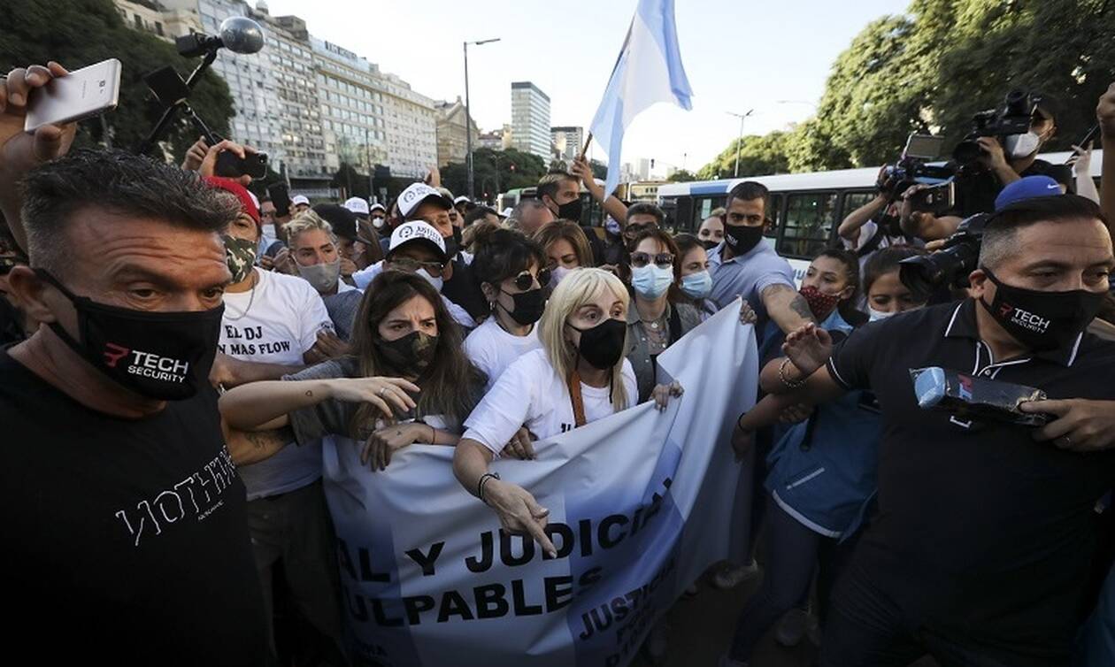 Ντιέγκο Μαραντόνα: Φωνή λαού! Βγήκαν στους δρόμους για... δικαιοσύνη (video+photos)